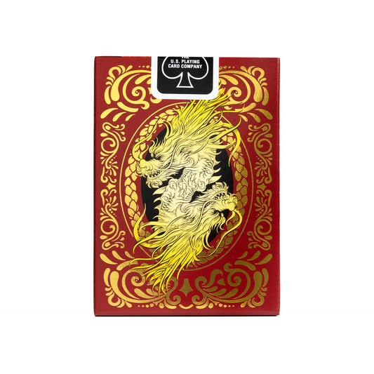 Cartes à jouer Bicycle® Dragon Rouge