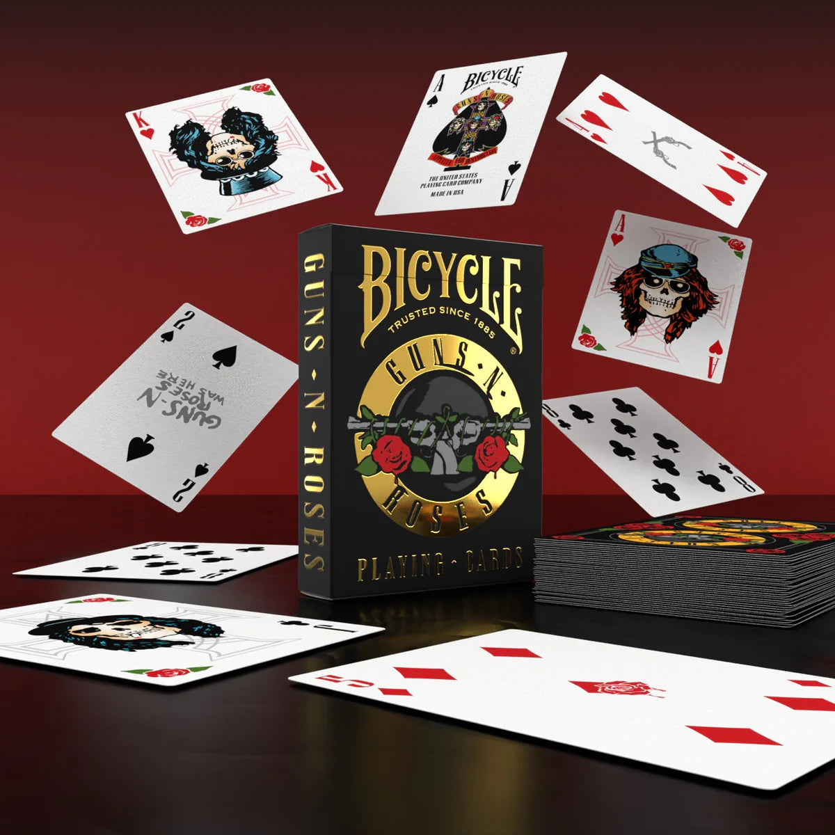 Bicycle® Guns N' Roses Playing Cards