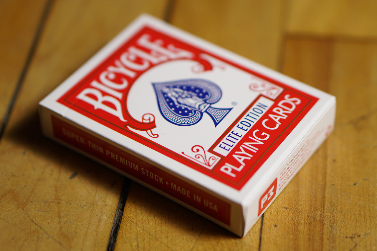 Bicycle® Elite Edition (Red) Playing Cards