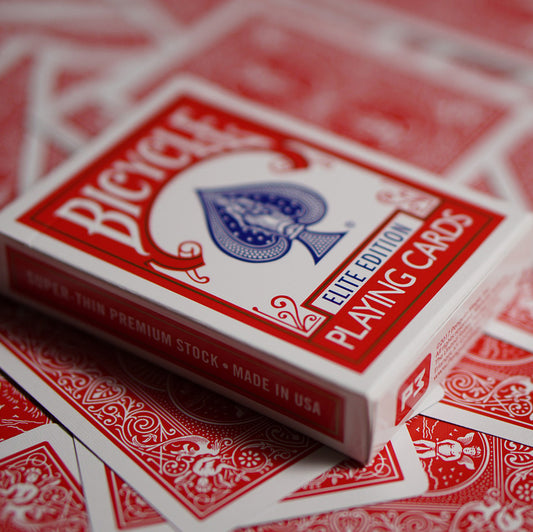 Bicycle® Elite Edition (Red) Playing Cards