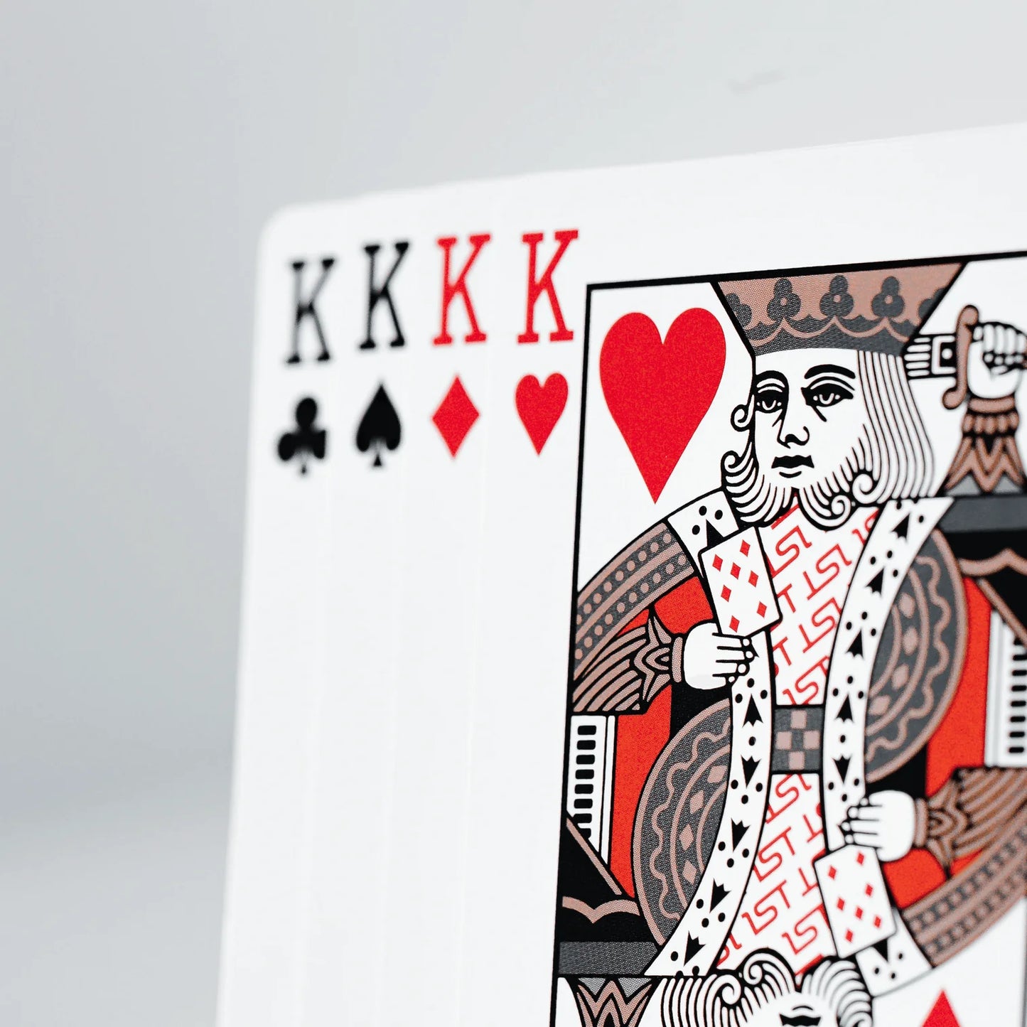 1st V4 Playing Cards (Red) by Chris Ramsay