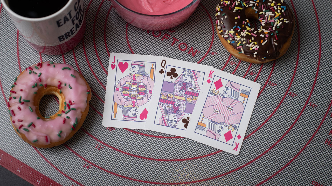 DeLand's Donut Shop (Marked) Playing Cards By Penguin Magic