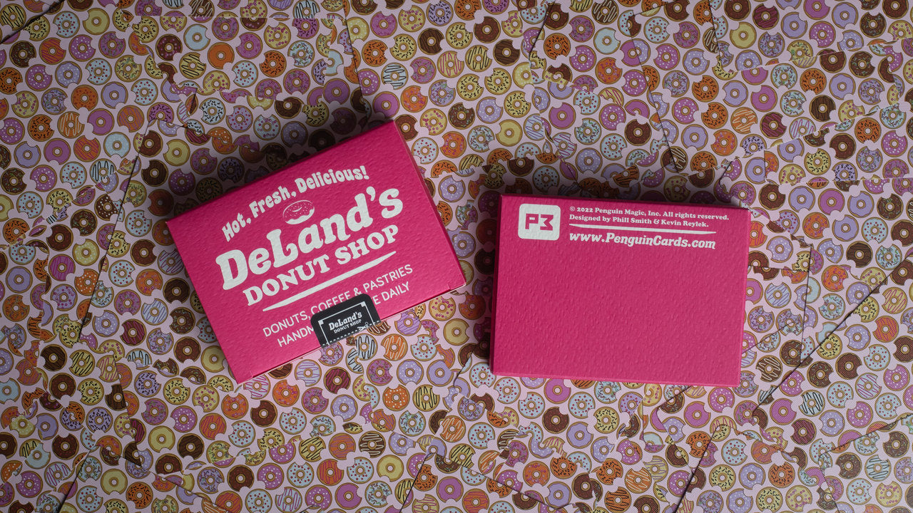 DeLand's Donut Shop (Marked) Playing Cards By Penguin Magic