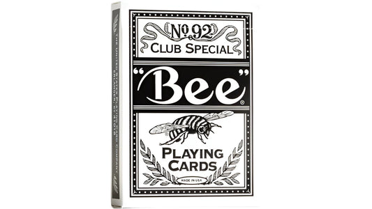 Jeu de cartes Bee (noir) Signature Edition imprimé par USPCC