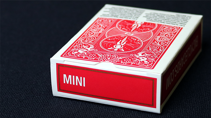 Mini Bicycle Cards (Red) Playing Cards