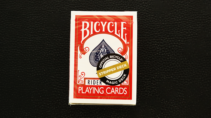 Bicycle® Stripper Deck (Red) Playing Cards