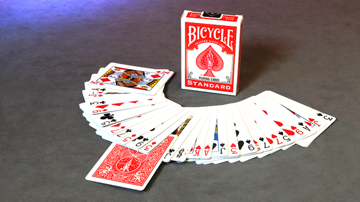 Bicycle® Invisible Deck (Red) Playing Cards