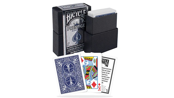 Bicycle® Prestige (Blue) Plastic Playing Cards