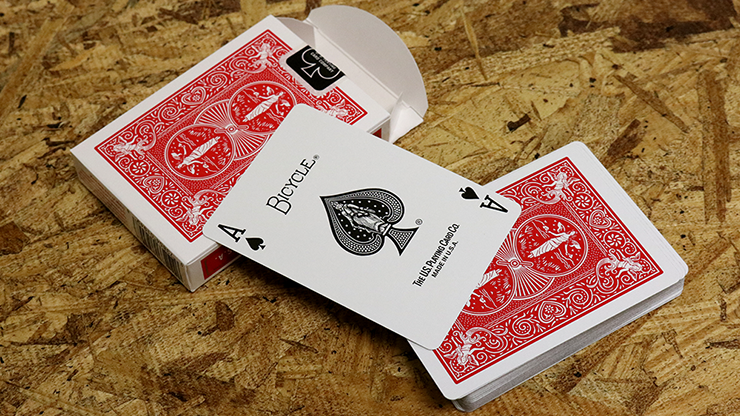 Bicycle® Maiden Back (Red) Playing Cards