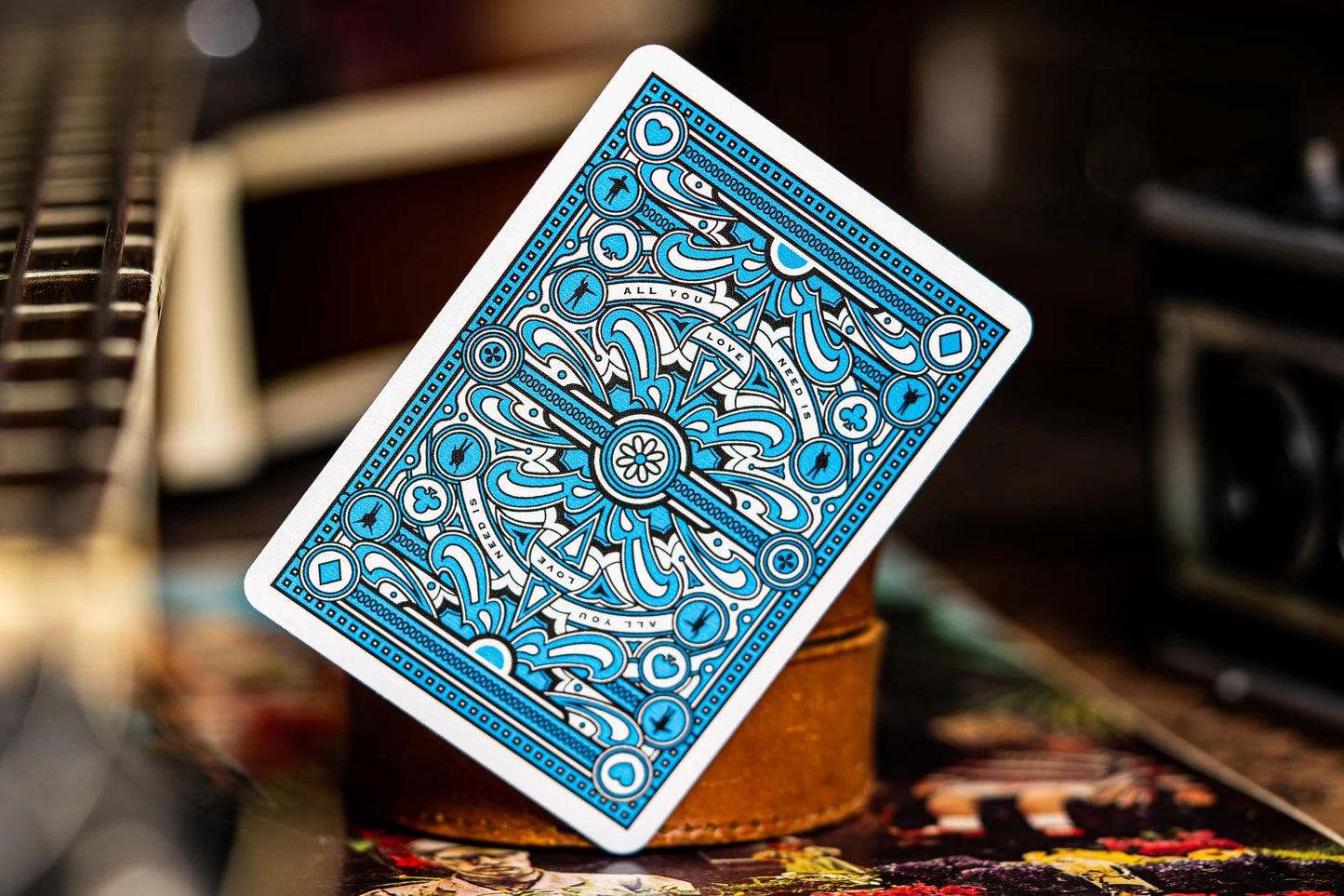 The Beatles (Blue) Playing Cards by Theory11