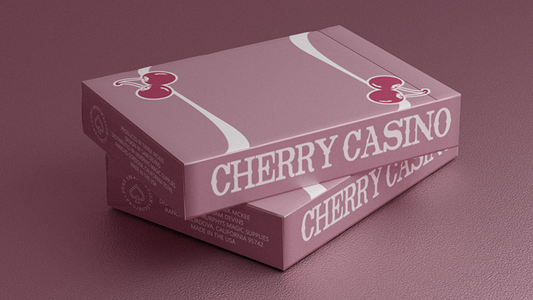 Jeu de Cartes Cherry Casino (Flamingo Quartz Rose) par Pure Imagination Projects