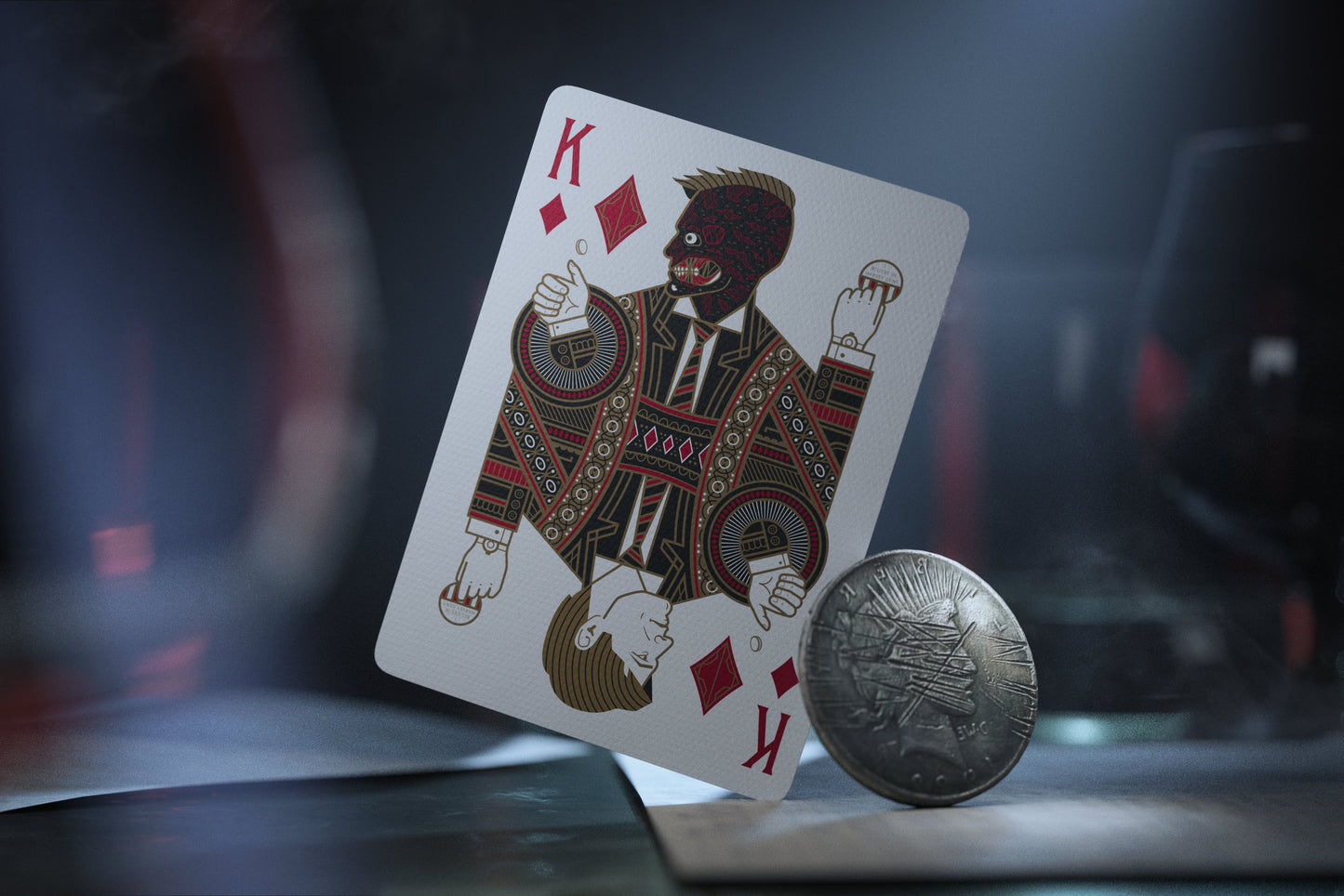 The Dark Knight x Batman Playing Cards By Theory 11