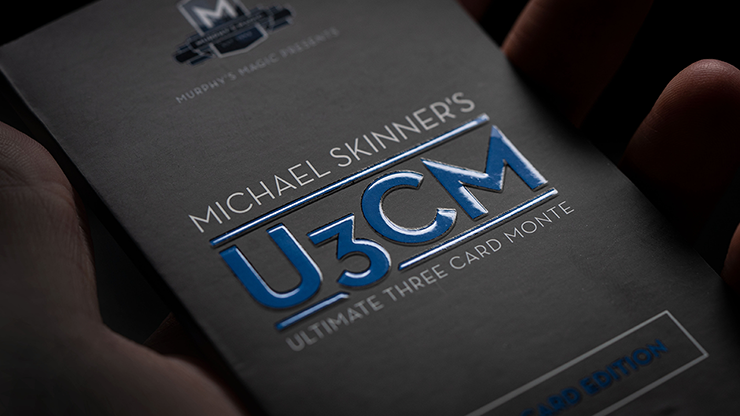 Michael Skinner's Ultimate 3 Card Monte (Blue) by Murphy's Magic