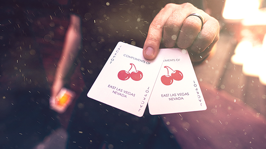 Jeu de cartes Cherry Casino Summerlin Sunset (Orange) par Pure Imagination Projects