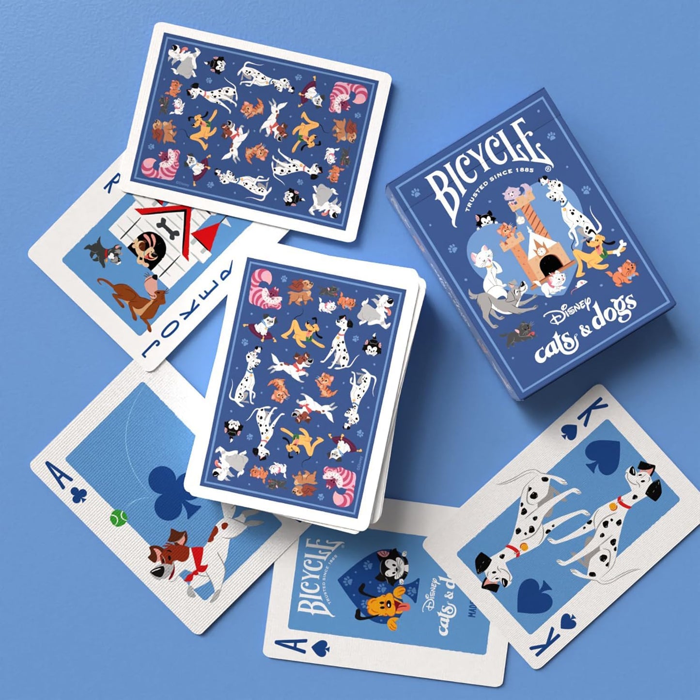 Bicycle® Disney Cats & Dogs Playing Cards