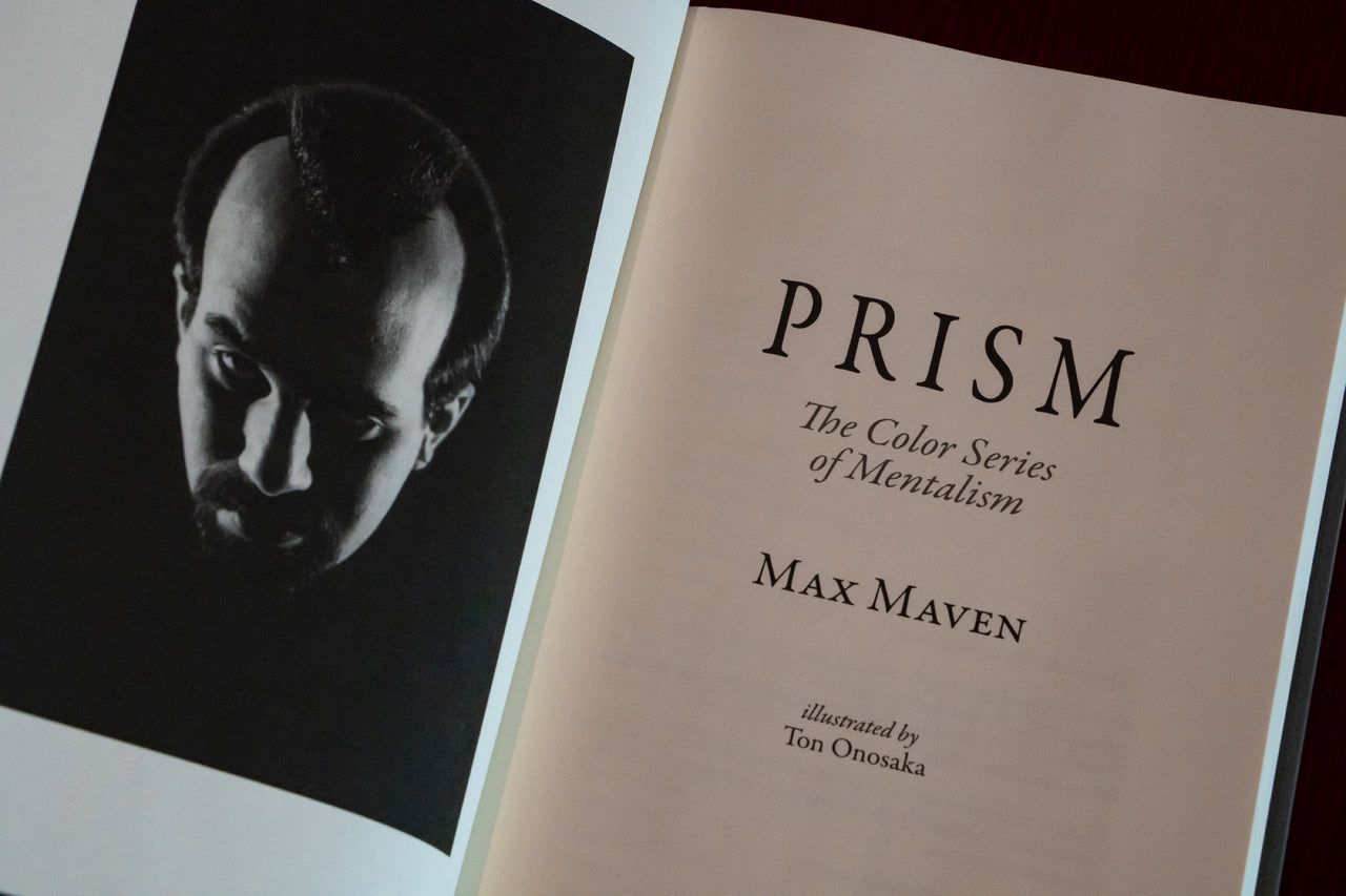 PRISM: The Color Series of Mentalism by Max Maven (Hardcover)
