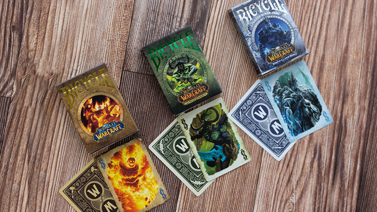 Cartes à jouer Bicycle World of Warcraft (Burning Crusade) par US Playing Card