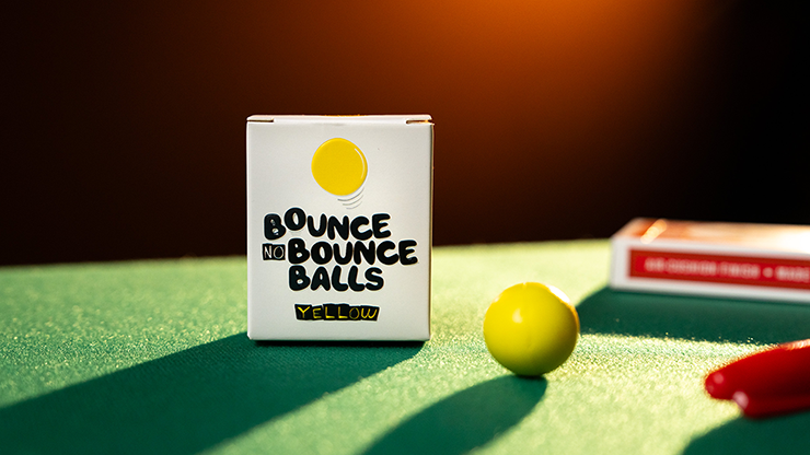 Bounce no Bounce Balls (Yellow) by Murphy's Magic