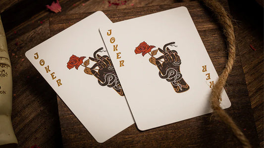 Cartes à jouer (Ivoire doré) de la chiromancie