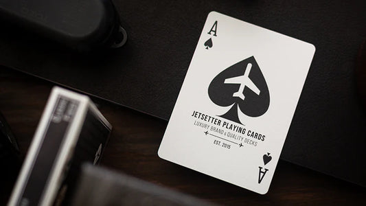 Lounge Edition non marqué (Tarmac Black) par Jetsetter Playing Cards