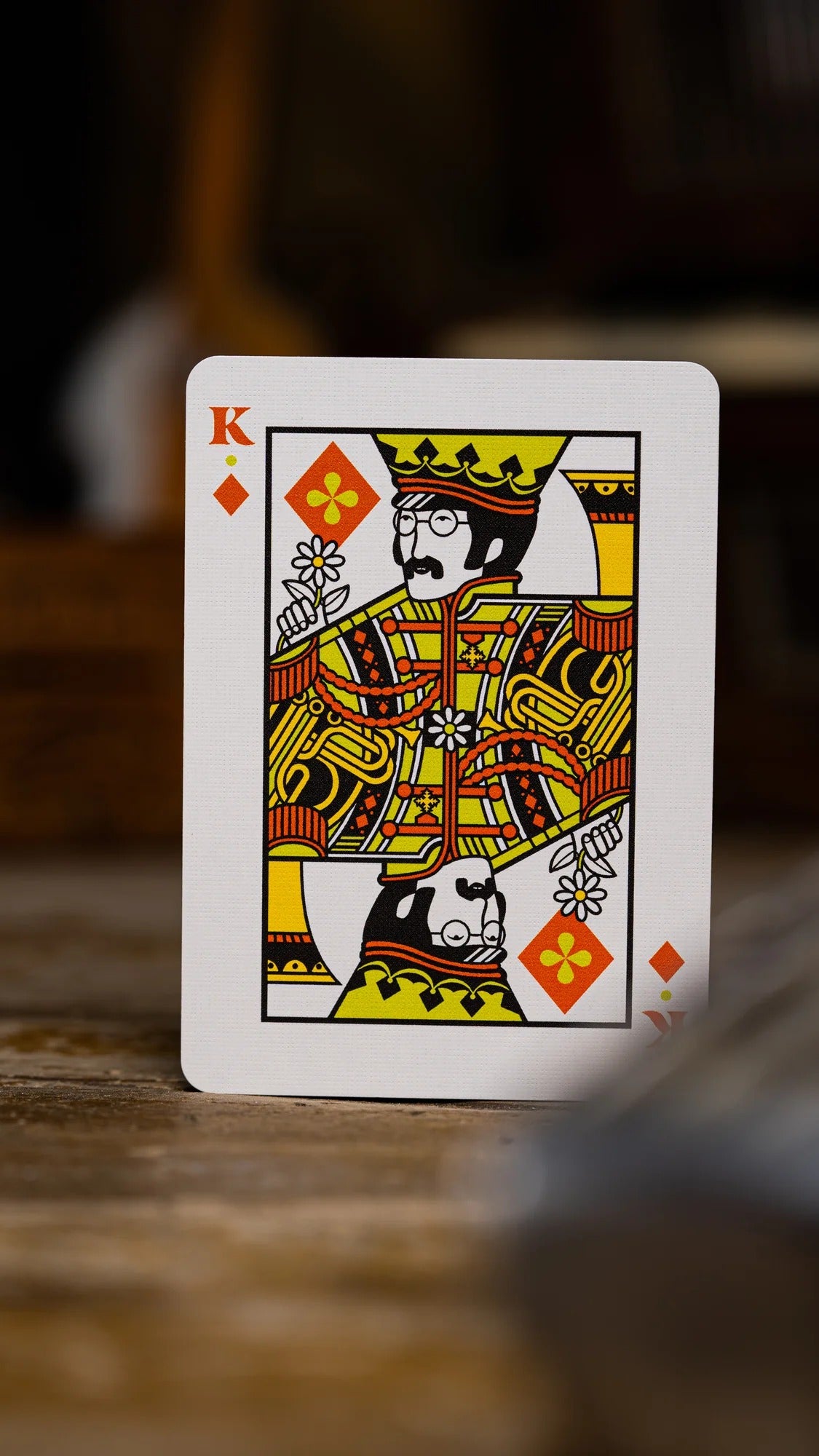 The Beatles (Green) Playing Cards by Theory11