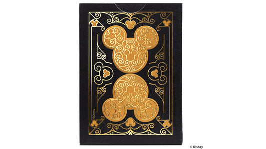 Cartes à jouer Bicycle® Disney Mickey Mouse (Noir et Or)