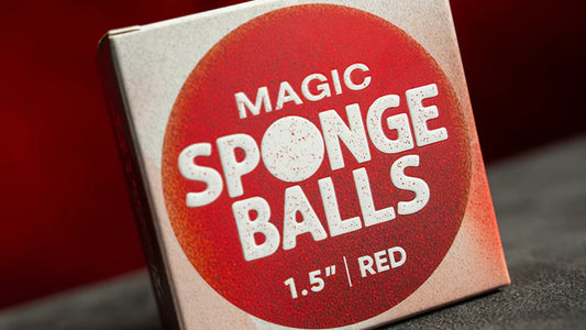 Magic Sponge Balls 4 Pack RED 1.5" by Murphy's Magic