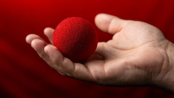 Magic Sponge Balls 4 Pack RED 2" by Murphy's Magic