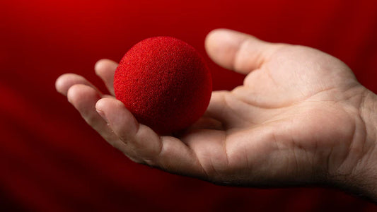 Magic Sponge Balls 4 Pack RED 2" by Murphy's Magic