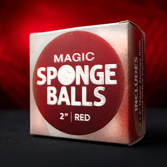 Magic Sponge Balls 4 Pack RED 2" by Murphy's Magic