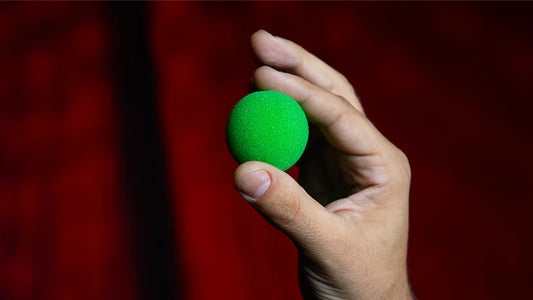 Magic Sponge Balls 4 Pack GREEN 2" by Murphy's Magic