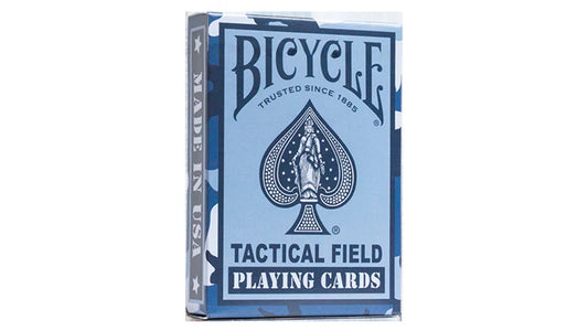 Jeu de cartes Bicycle® Tactical Field (Bleu)