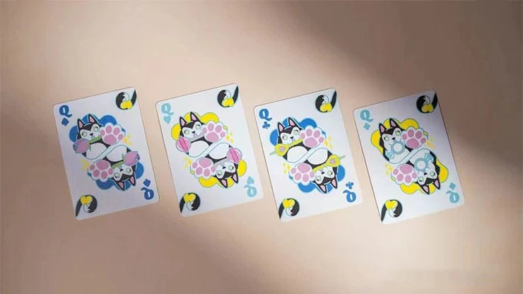Bicycle® Dog (Blue) Playing Cards