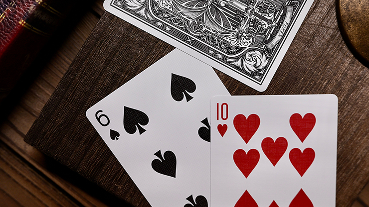 Sanctuary (Black) Playing Cards by KingStar