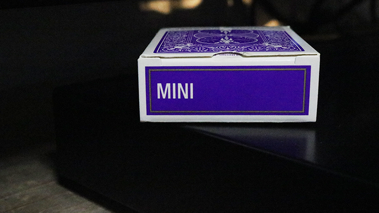 Mini cartes à jouer Bicycle (violettes)