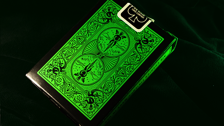 Cartes à jouer Bicycle® Reverse (vertes)