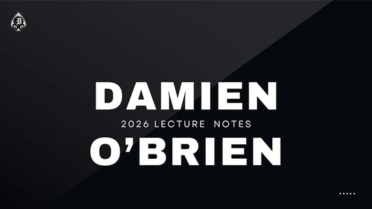 Notes de cours 2026 de Damien O'Brien - ebook