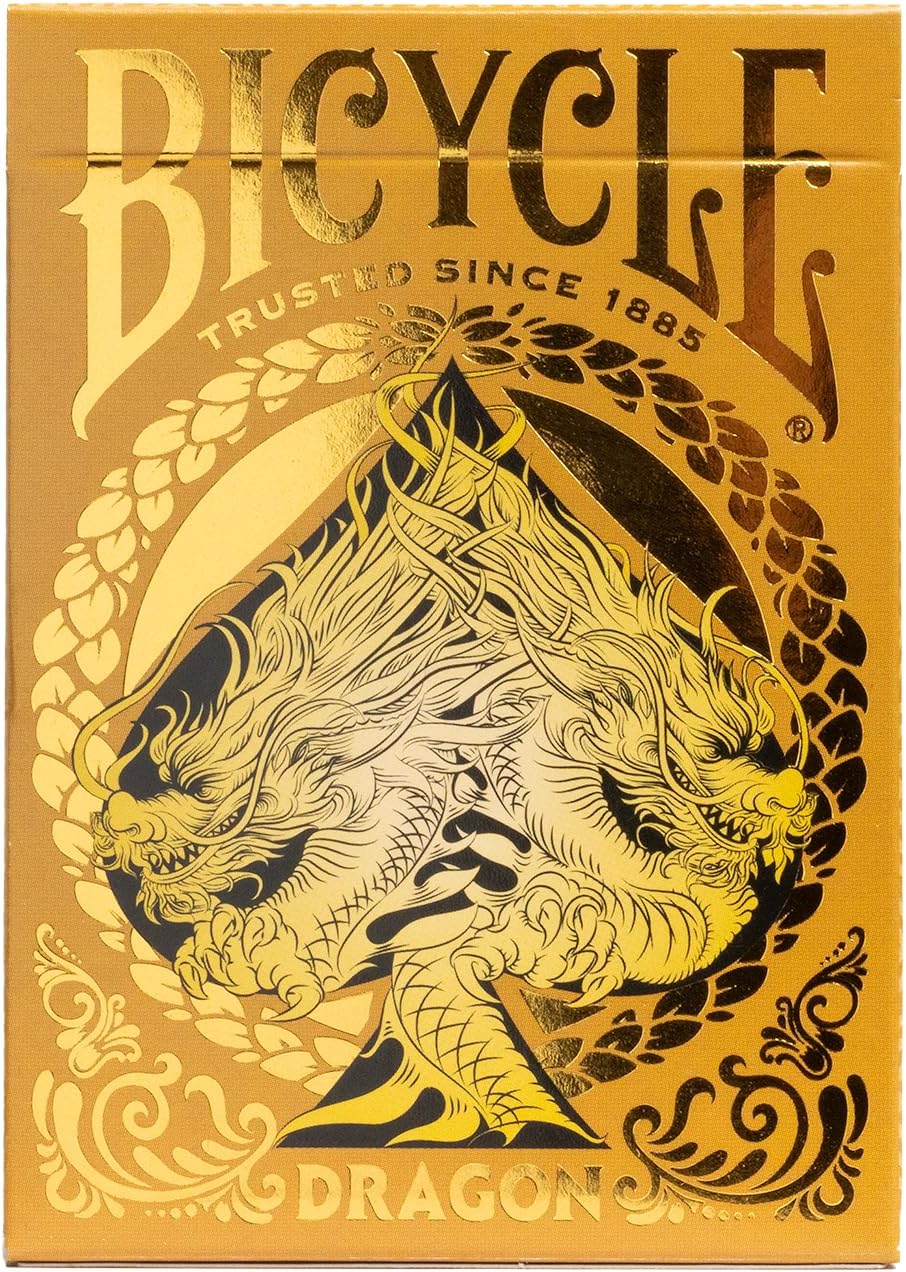 Bicycle® Dragon (Gold) Playing Cards
