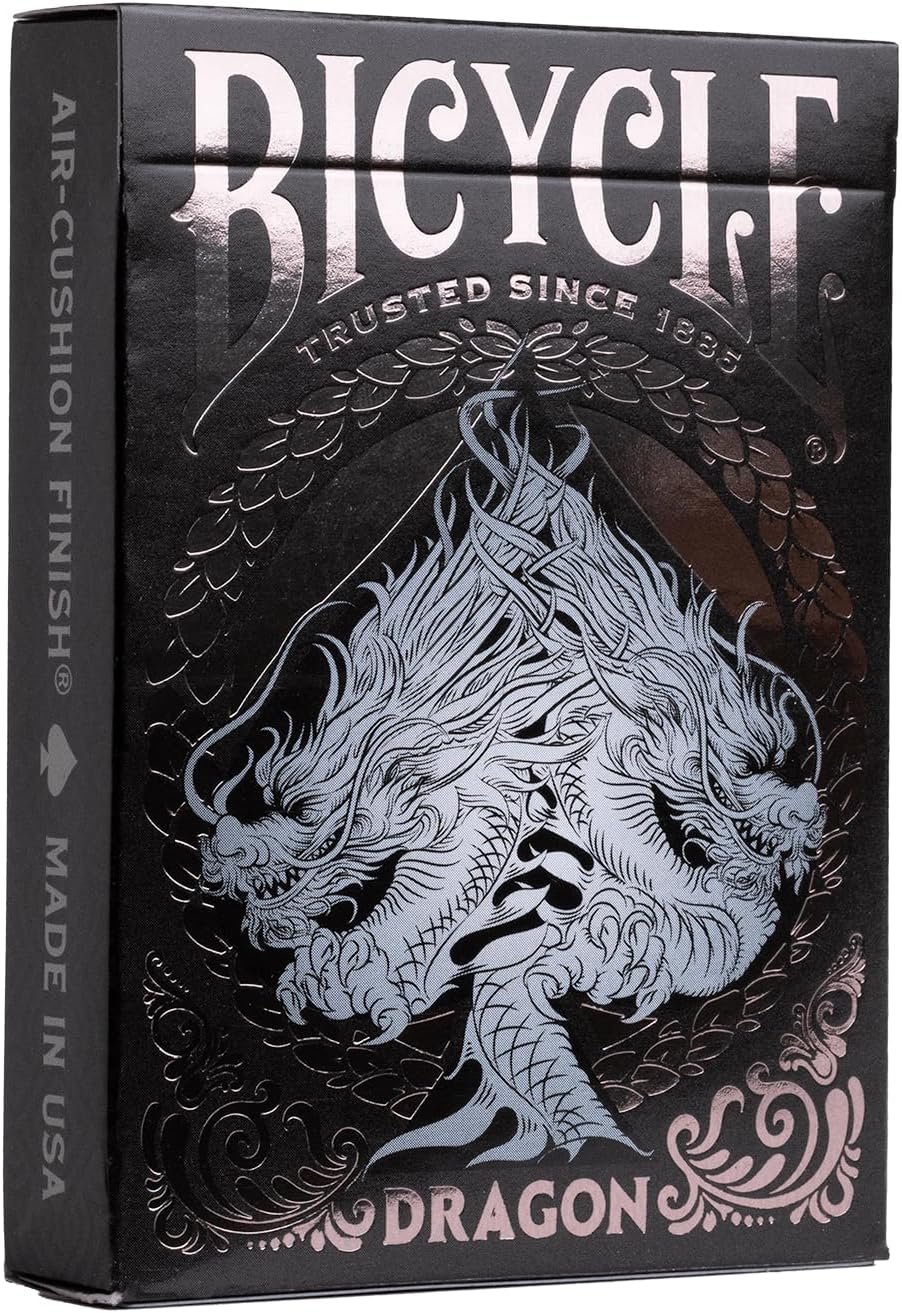 Bicycle® Dragon (Black) Playing Cards