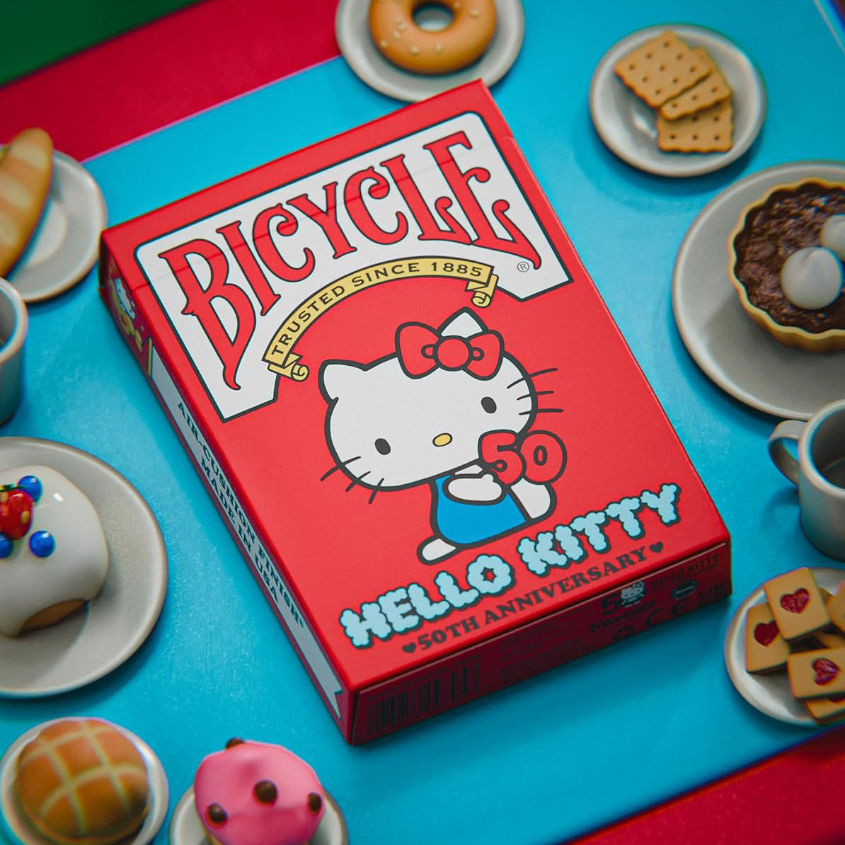 Bicycle® Hello Kitty 50th Anniversary Playing Cards