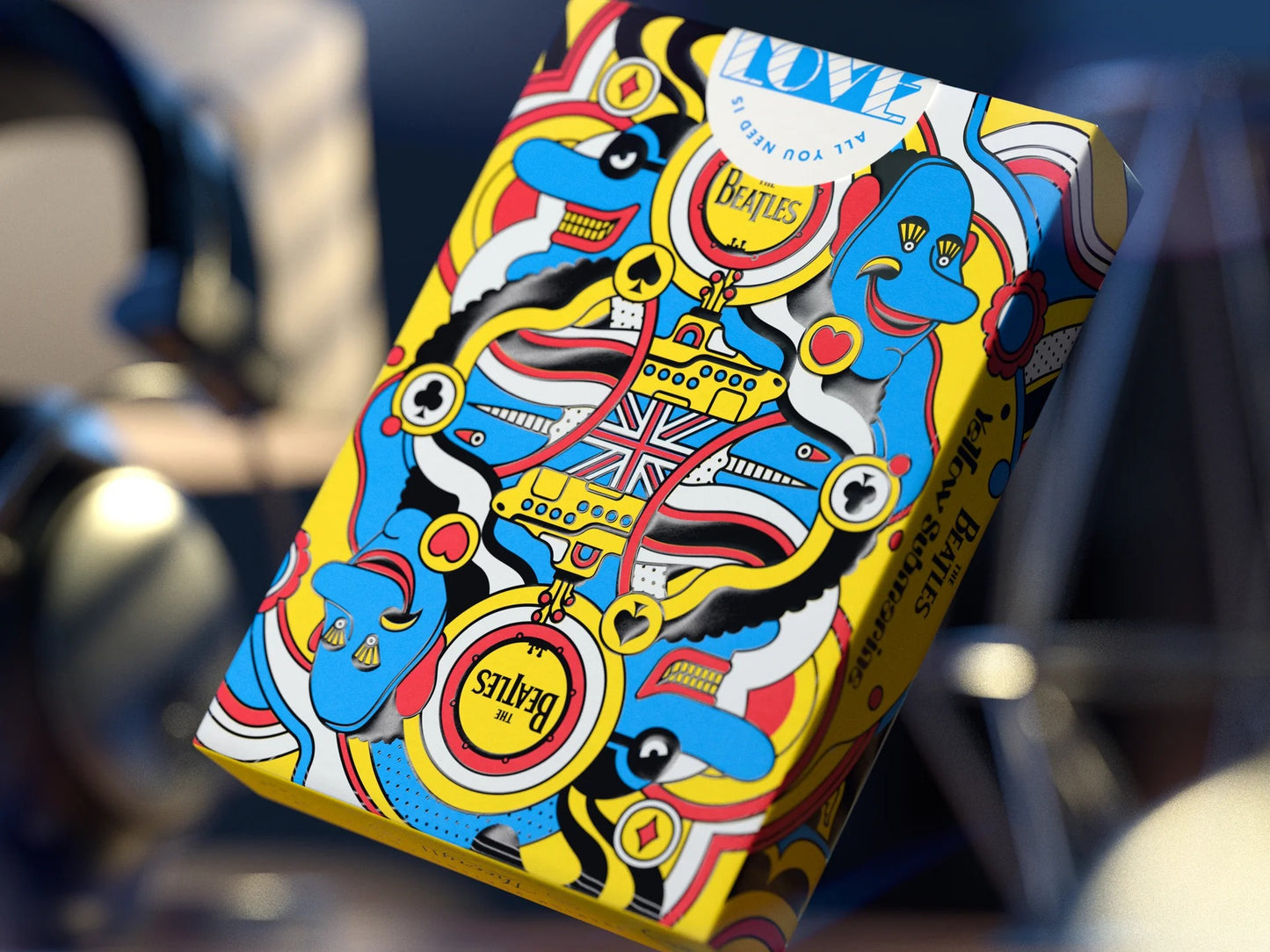 The Beatles (Yellow Submarine) Playing Cards by Theory11