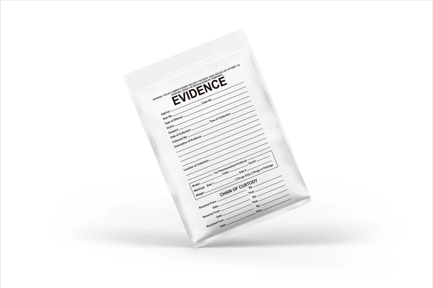 Cold Case (CSI) Playing Cards with Evidence Bag by EmilySleights52