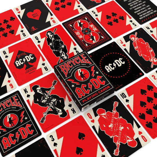 Cartes à jouer Bicycle® AC/DC