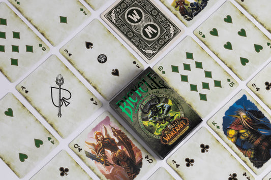 Cartes à jouer Bicycle World of Warcraft (Burning Crusade) par US Playing Card