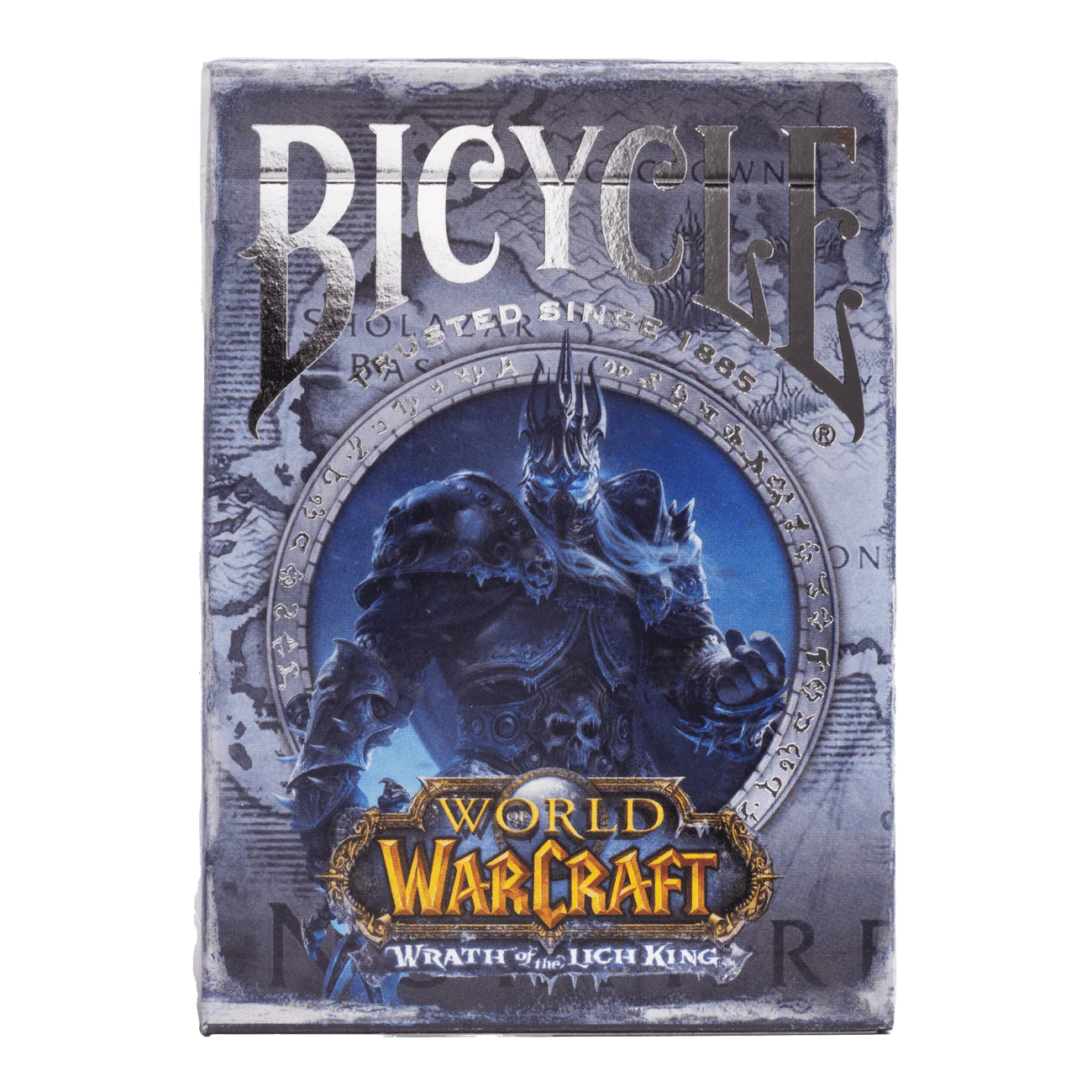 Jeu de cartes Bicycle World of Warcraft (Wrath of the Lich King) par US Playing Card