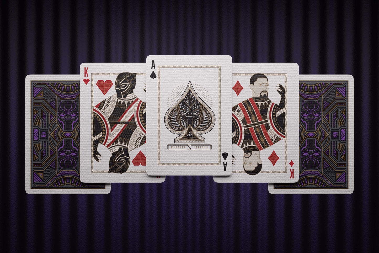 Black Panther Playing Cards by theory11