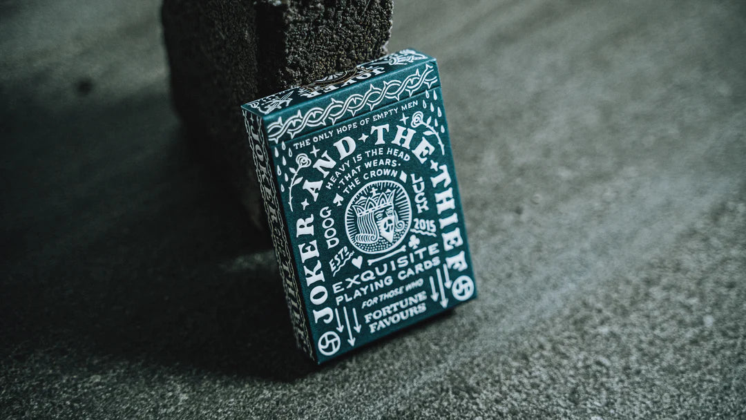 Joker and the Thief: Crown (Green) Edition playing cards