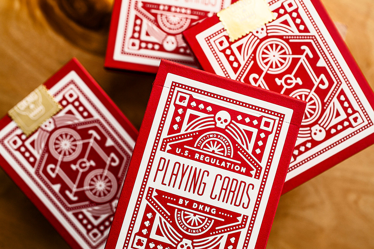 DKNG ‘Red Wheel’ Playing Cards