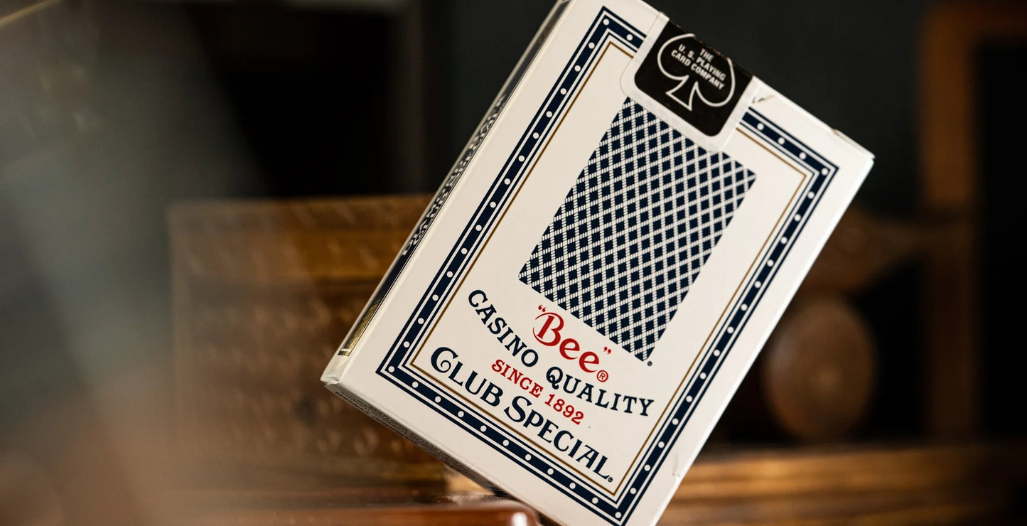 Bee (Blue) Playing Cards Printed by USPCC