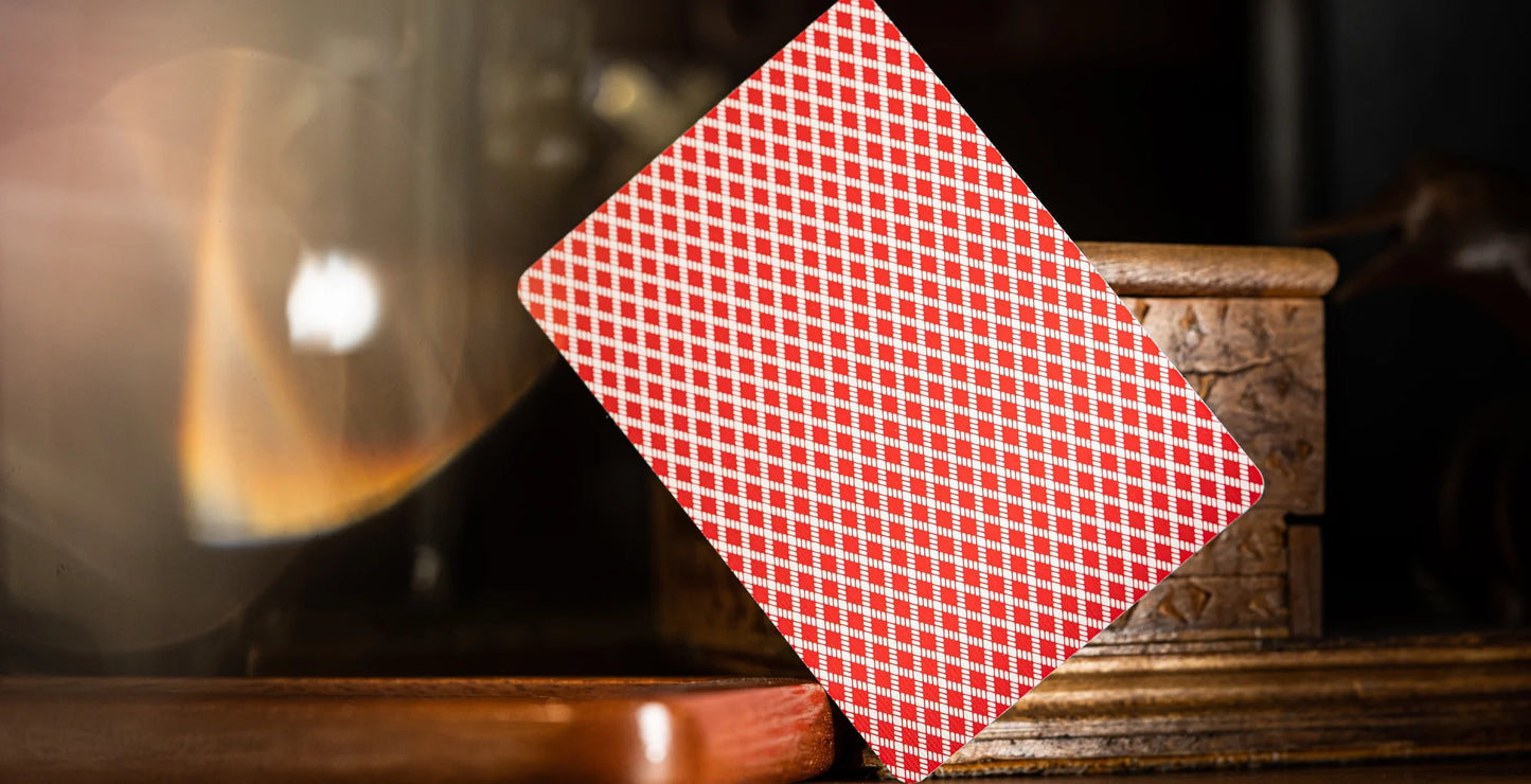 Bee (Red) Playing Cards Printed by USPCC